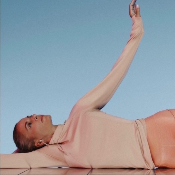Long Sleeve Peach Top - Picture 1 of 11